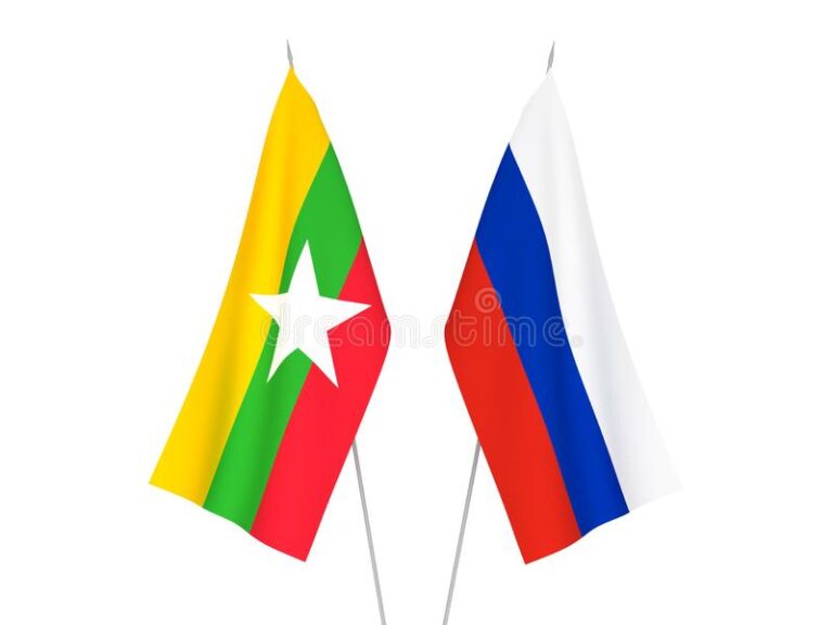 national-fabric-flags-russia-myanmar-isolated-white-background-d-rendering-illustration-russia-myanmar-flags-164194843